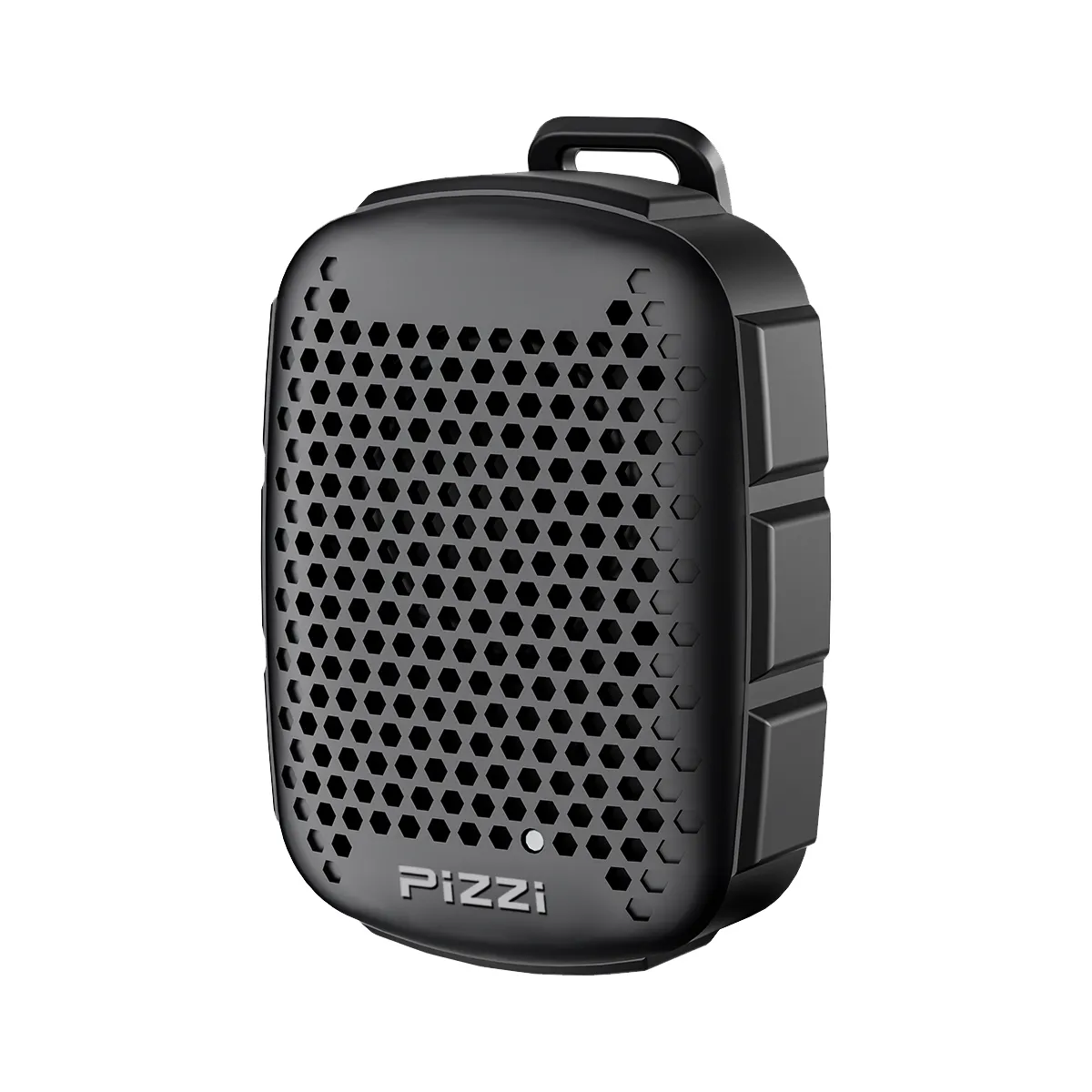 רמקול נייד PiZZi Lava Clip 5W בצבע שחור דגם 3800-6