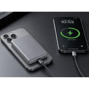 סוללת גיבוי מתכת וזכוכית 10000mAh דגם 5484 מבט נוסף